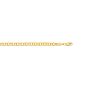 14K Gold Small Double Link Charm Bracelet