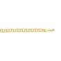 14K Gold Medium Double Link Charm Bracelet