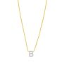 14K Mini Diamond Initial - ALL LETTERS