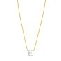 14K Mini Diamond Initial - ALL LETTERS