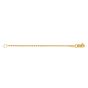 14K Gold 1.8mm Rope Chain 3" Extender