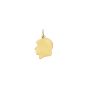 14K Gold Small Girl Charm