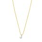 14K Mini Diamond Initial - ALL LETTERS
