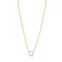 14K Mini Diamond Initial - ALL LETTERS