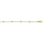 14K Gold CZ by the Yard Bracelet