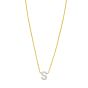 14K Mini Diamond Initial - ALL LETTERS