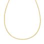 14K Gold 2.2mm Comfort Curb Chain