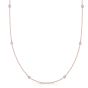 14K Gold .25ct Diamonds by the Yard Necklace