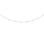 14K Gold 1.0ct Diamond Station Necklace