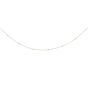 14K Gold .25ct Diamond Station Necklace