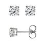 14K Gold .25ct G-H/SI2 Princess Cut Diamond Stud Stud Earring