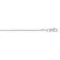 14K Gold 1mm Diamond Cut Round Wheat Chain 