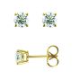 14K Gold .05ct J-K/I1-I2 Round Diamond Stud Earring