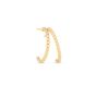 14K Gold Single Row Prosecco Earrings