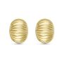 14K Round Tubogas Studs