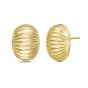 14K Round Tubogas Studs