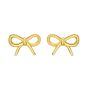 14K Small Bow Earring