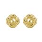 14K Floral Studs