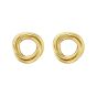 14K Interlocking Trinity Studs