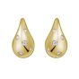 14K Diamond Raindrop Earrings