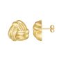 14K Large Double Knot Earrings