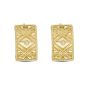 14K Diamond Vann&egrave;rie Earrings