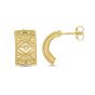 14K Diamond Vann&egrave;rie Earrings