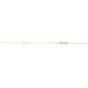 14K Gold .7mm Extendable Chain 