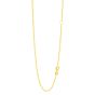 14K Gold 1.5mm Extendable Chain 