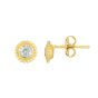14K Gold Prosecco Gemstone Studs