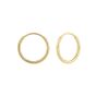 10K Gold Mini Endless Hoop Earring