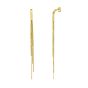 14K Multi-Chain Drop Earrings