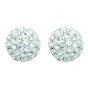 14K Gold Crystal Drop Earring