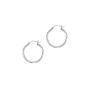 14K Gold 2x25mm Hoops