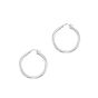 14K Gold 4x40mm Hoops
