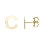 14K Initial Studs Series - ALL LETTERS