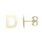 14K Initial Studs Series - ALL LETTERS