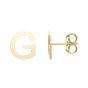 14K Initial Studs Series - ALL LETTERS