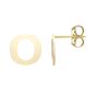 14K Initial Studs Series - ALL LETTERS