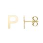 14K Initial Studs Series - ALL LETTERS