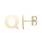 14K Initial Studs Series - ALL LETTERS