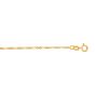 14K Gold 1.3mm Figaro Chain