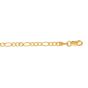 14K Gold 3.1mm Figaro Chain 