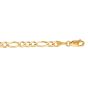 14K Gold 3.8mm Figaro Chain 