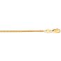 14K Gold 1mm Foxtail Chain 