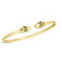 14K Panther Bangle