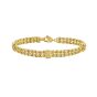 14K Venetian Box Double Row Bracelet
