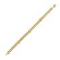 14K Venetian Box Double Row Bracelet
