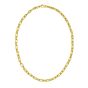 14K Medium Alternating Link Chain