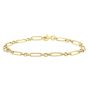 14K Petite Twist Figaro Chain